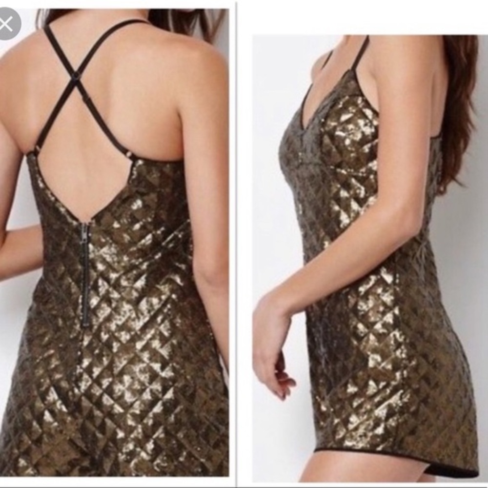 Black sequin Kendall & Kylie Romper NWT
